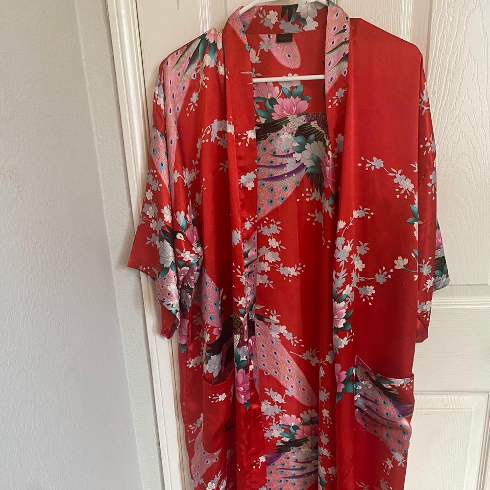 Silk Japanese robe